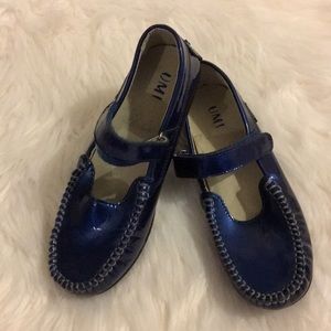 Girls Umi Moriane Blue Mary Jane Shoes 1.5